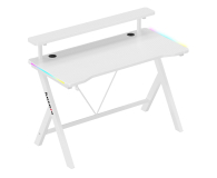 Biurko gamingowe Huzaro Hero 1.9 RGB White HZ-HERO 1.9 RGB WHITE